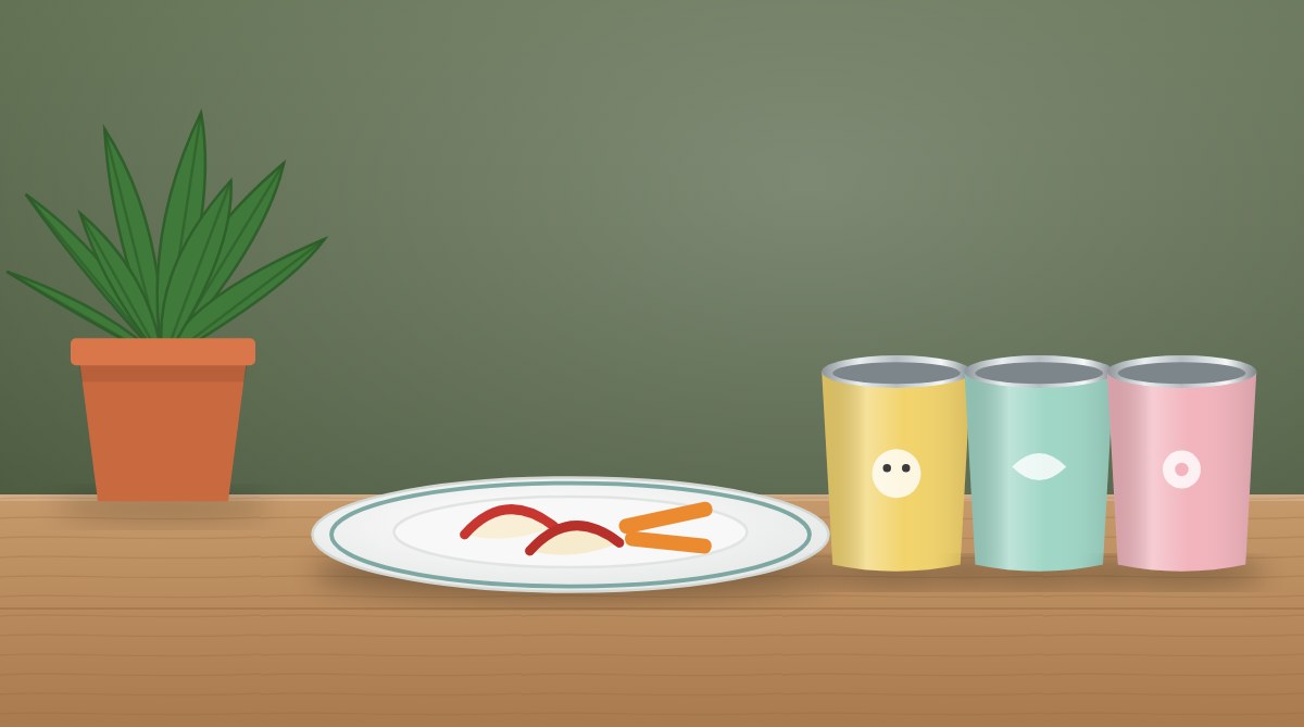 Kindergeschirr ohne Plastik: Edelstahlbecher und Porzellanteller statt Bambus