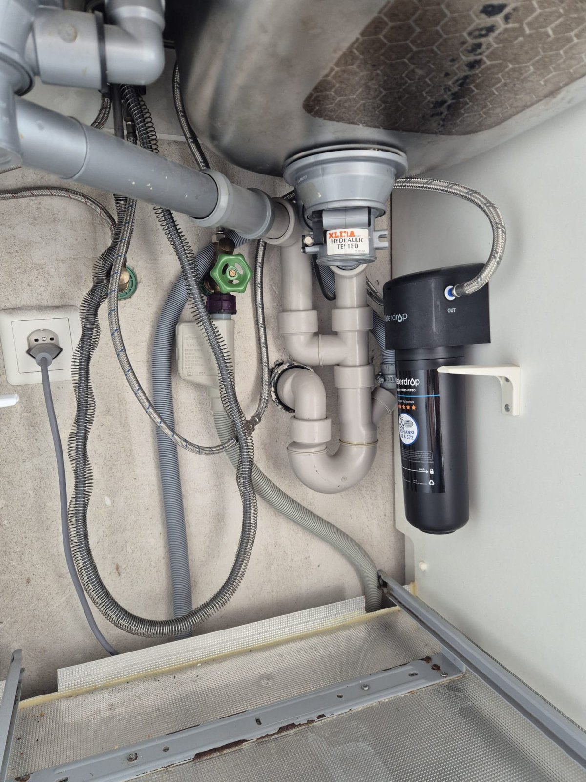 Seitenansicht Wasserfilter