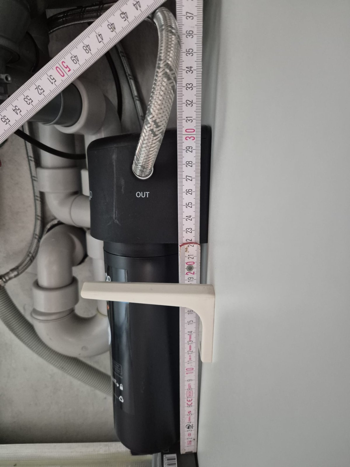 Wasserfilter gemessen Höhe: ca. 31cm